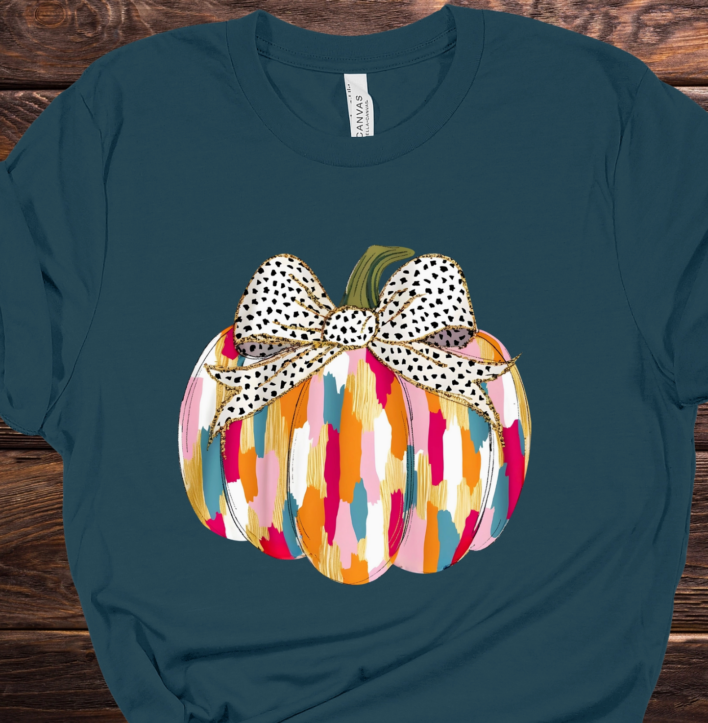 Bright Color Pumpkin Tee