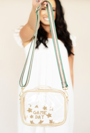 Gold Gameday Stadium Purse