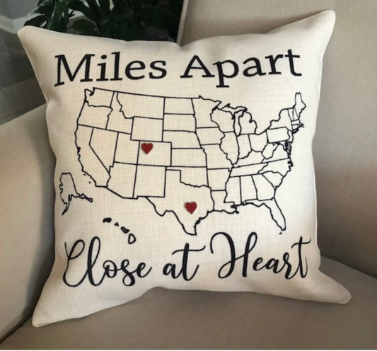 Close at Heart Pillow Cover