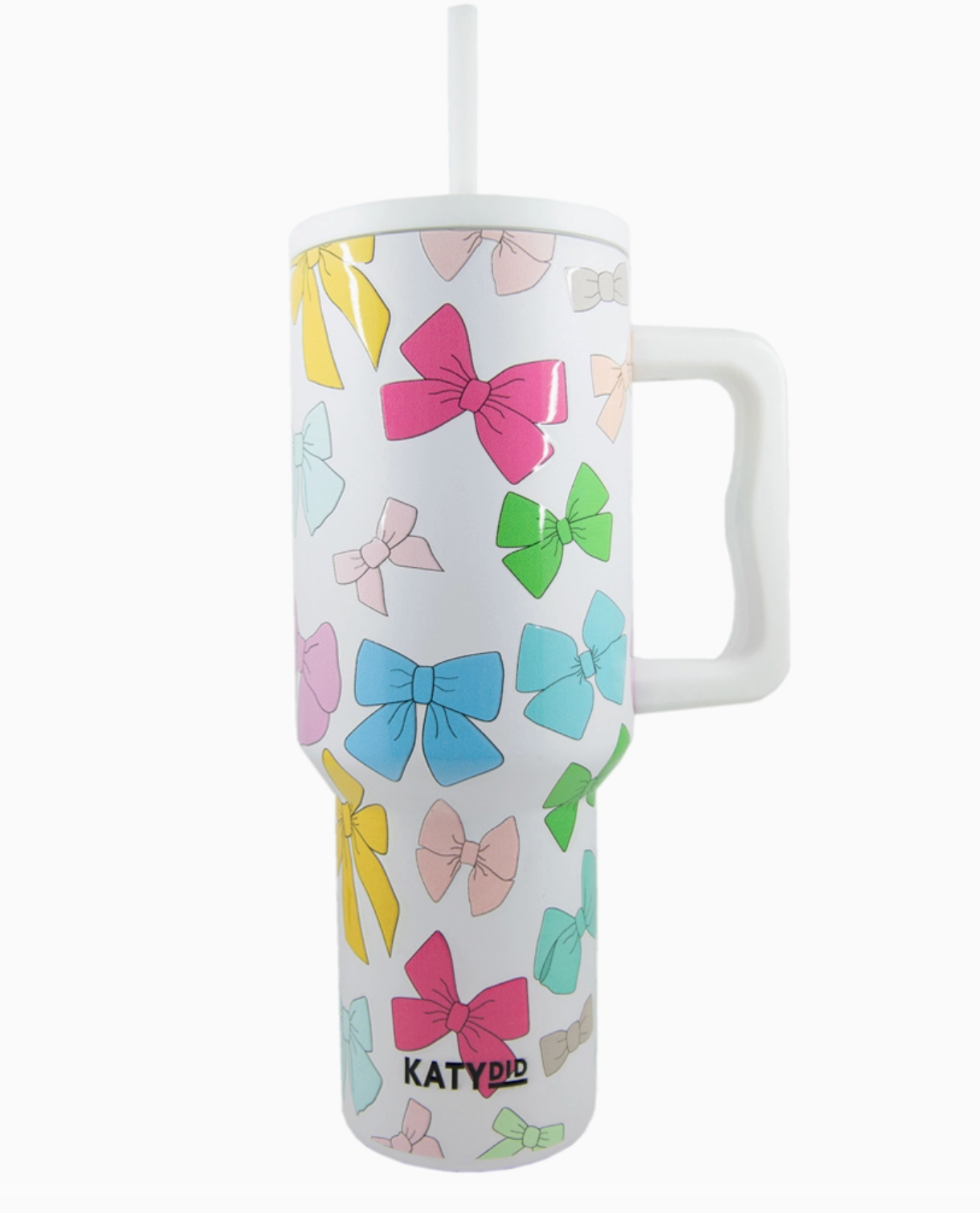 Multicolored Coquette Bows Tumbler