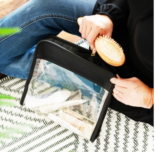 Black Jetsetter Toiletry Bag