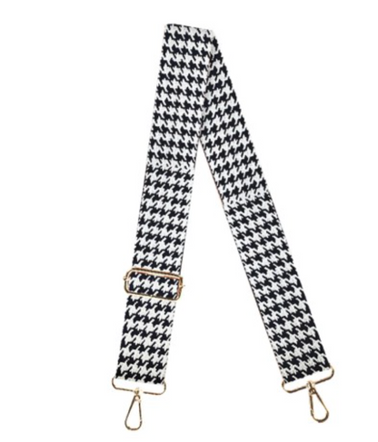 Houndstooth Crossbody Strap