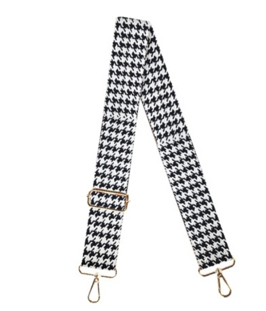 Houndstooth Crossbody Strap