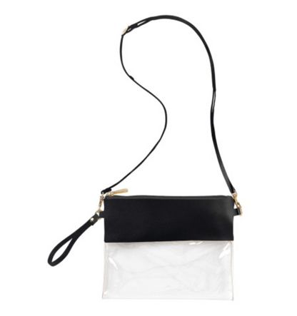 Black Clear Purse