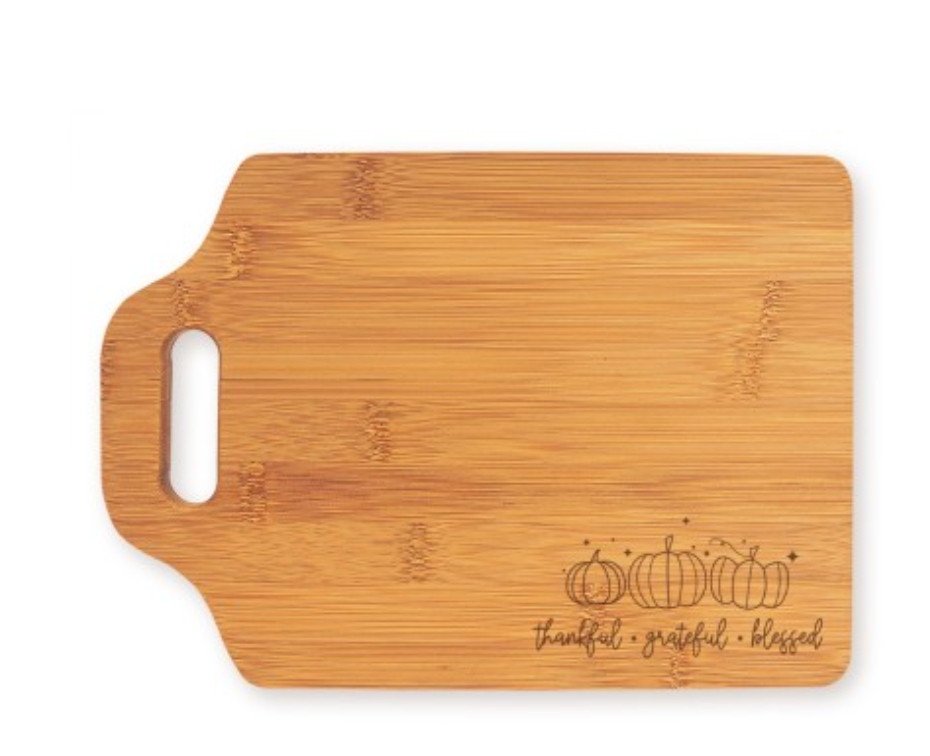 Thankful, Grateful, Blessed Charcuterie Board